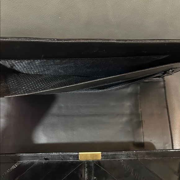 Genuine Eel Skin Portfolio Vintage EUVC 14x10 - Picture 7 of 10